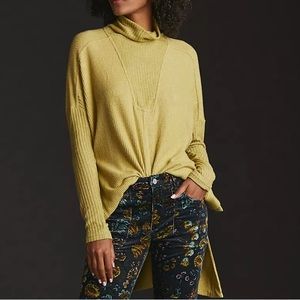 Daily Practice by Anthropologie Turtleneck Tunic Dress Large green